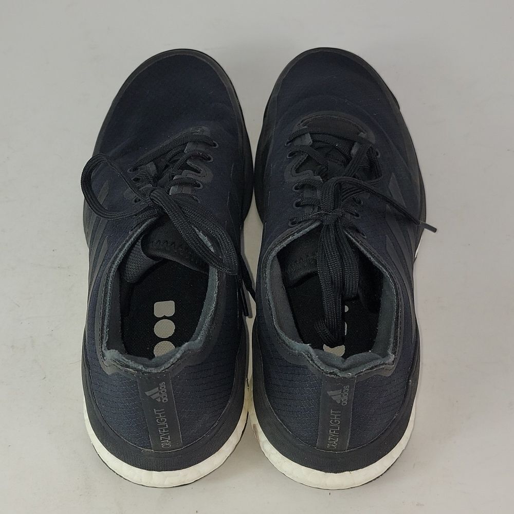 Adidas Crazy‎ flight Triple Black Women's Shoes - Picture 11 of 15